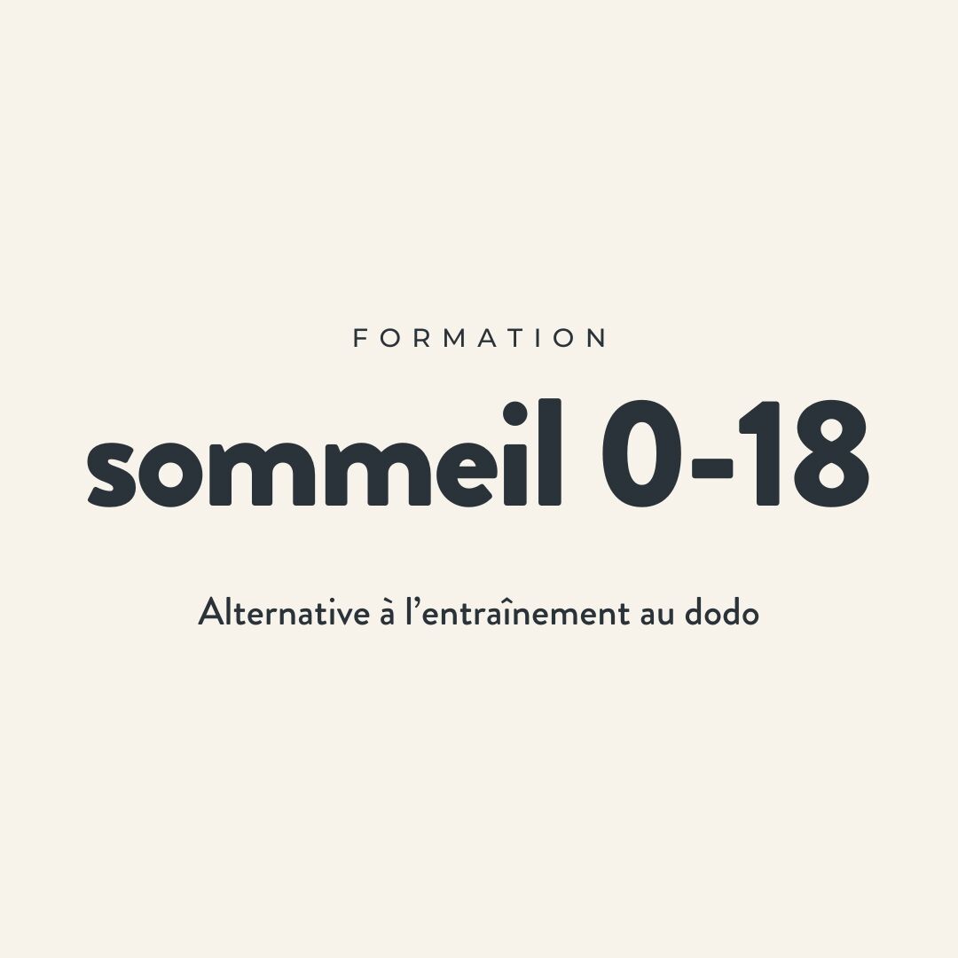 Formation Sommeil 0-18 mois